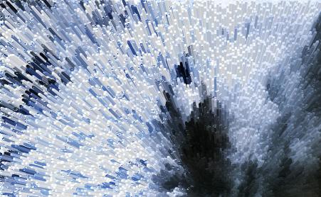 crystal-star-black-and-white-abstract-art-by-sharon-cummings-sharon-cummings